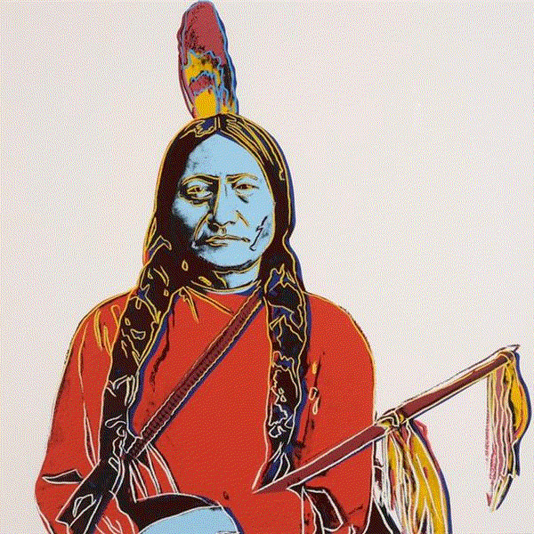 Andy Warhol Sitting Bull, from the Cowboys and Indians Series, 1986