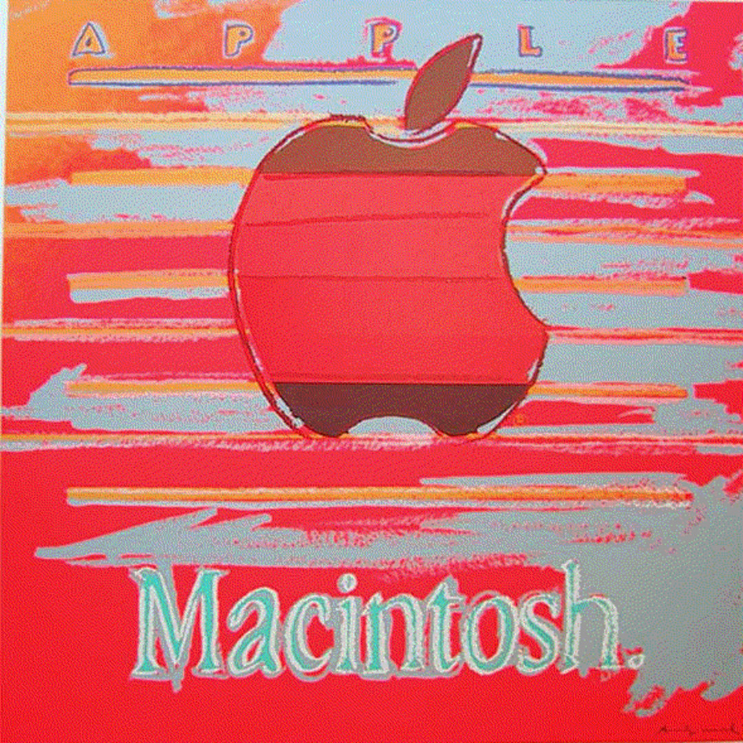 Andy Warhol Apple, from the Ad Series, 1985