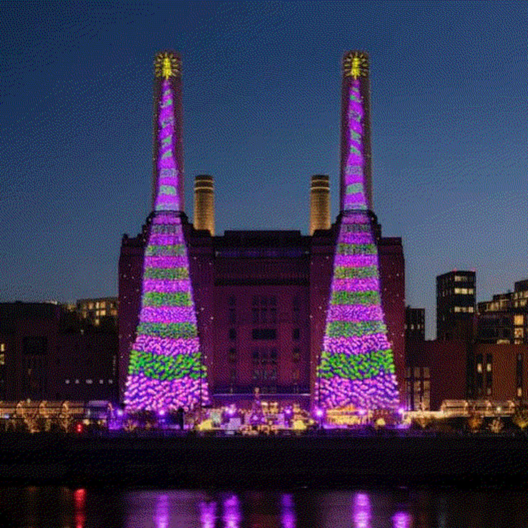 David Hockney's Bigger Christmas Trees, 2023