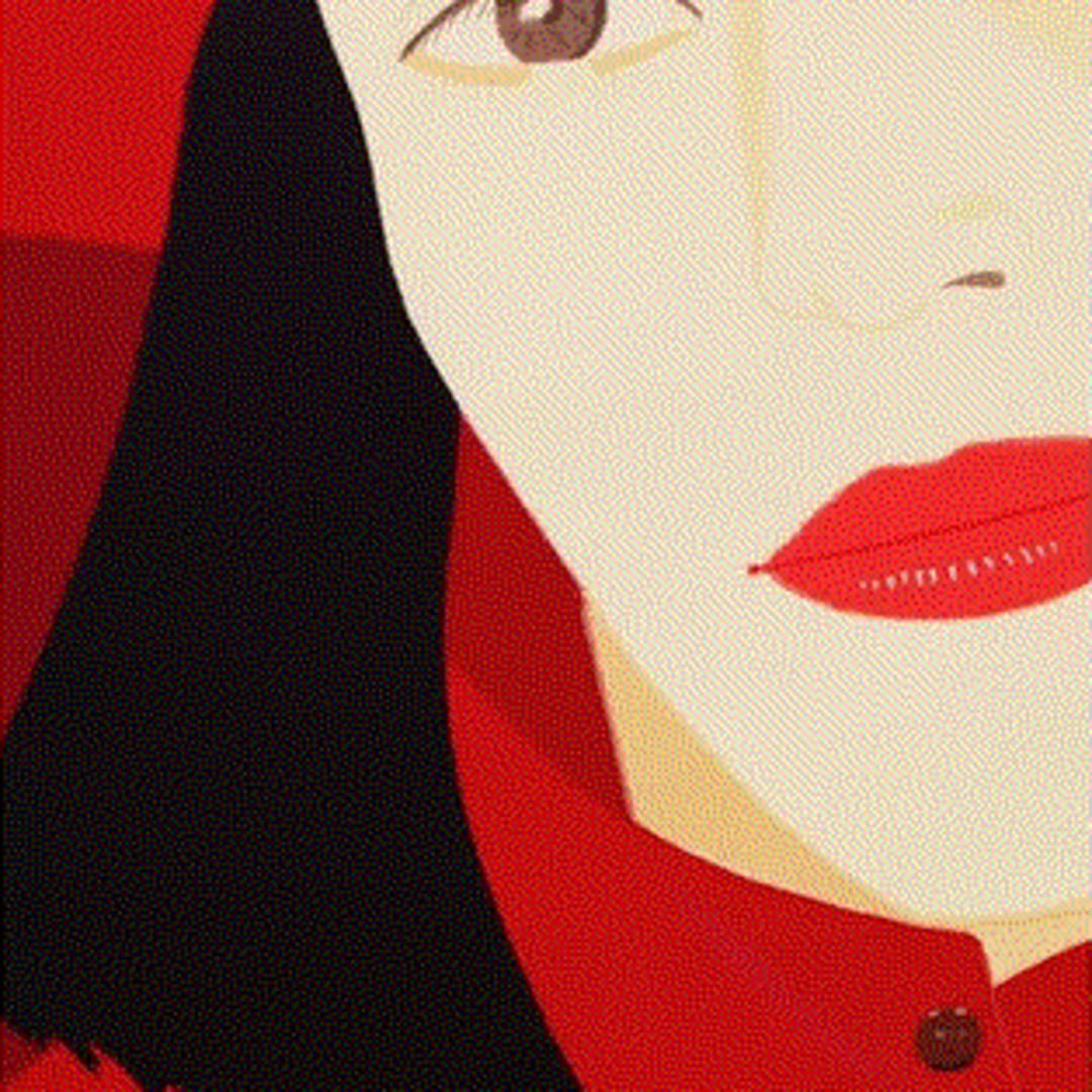 Alex Katz Red Coat, 1983 Signed and numbered Screenprint 58 x 29 inches 35/73 Available at VFA