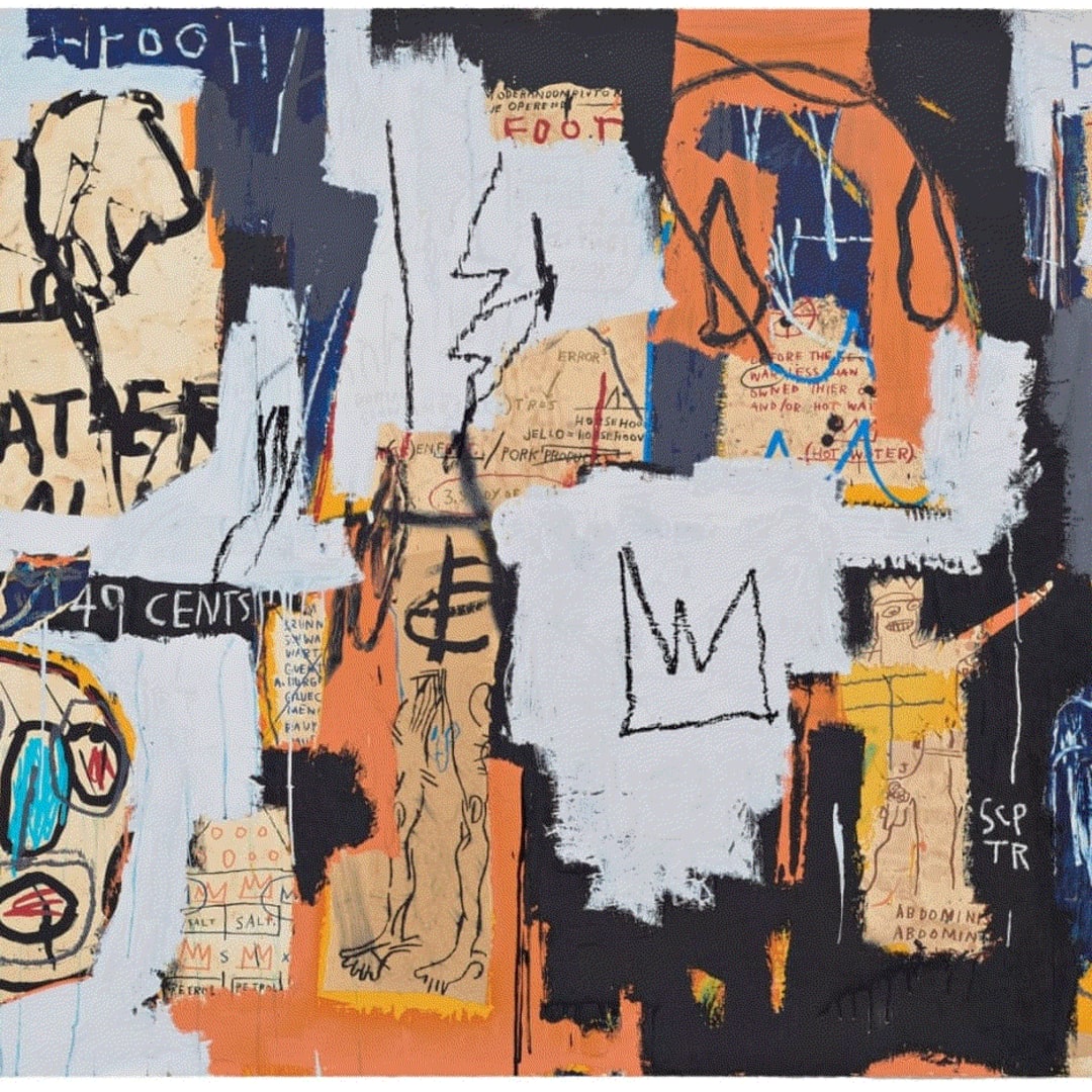 Jean-Michel Basquiat PHOOEY, 1982/2021 Screenprint 43 1/2 x 84 ins 110.49 x 213.36 cm Available at VFA