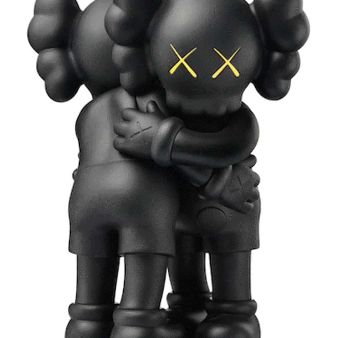 KAWS TOGETHER-BLACK, 2018 Vinyl 10 2/8 ins 26.04 cm Available at VFA