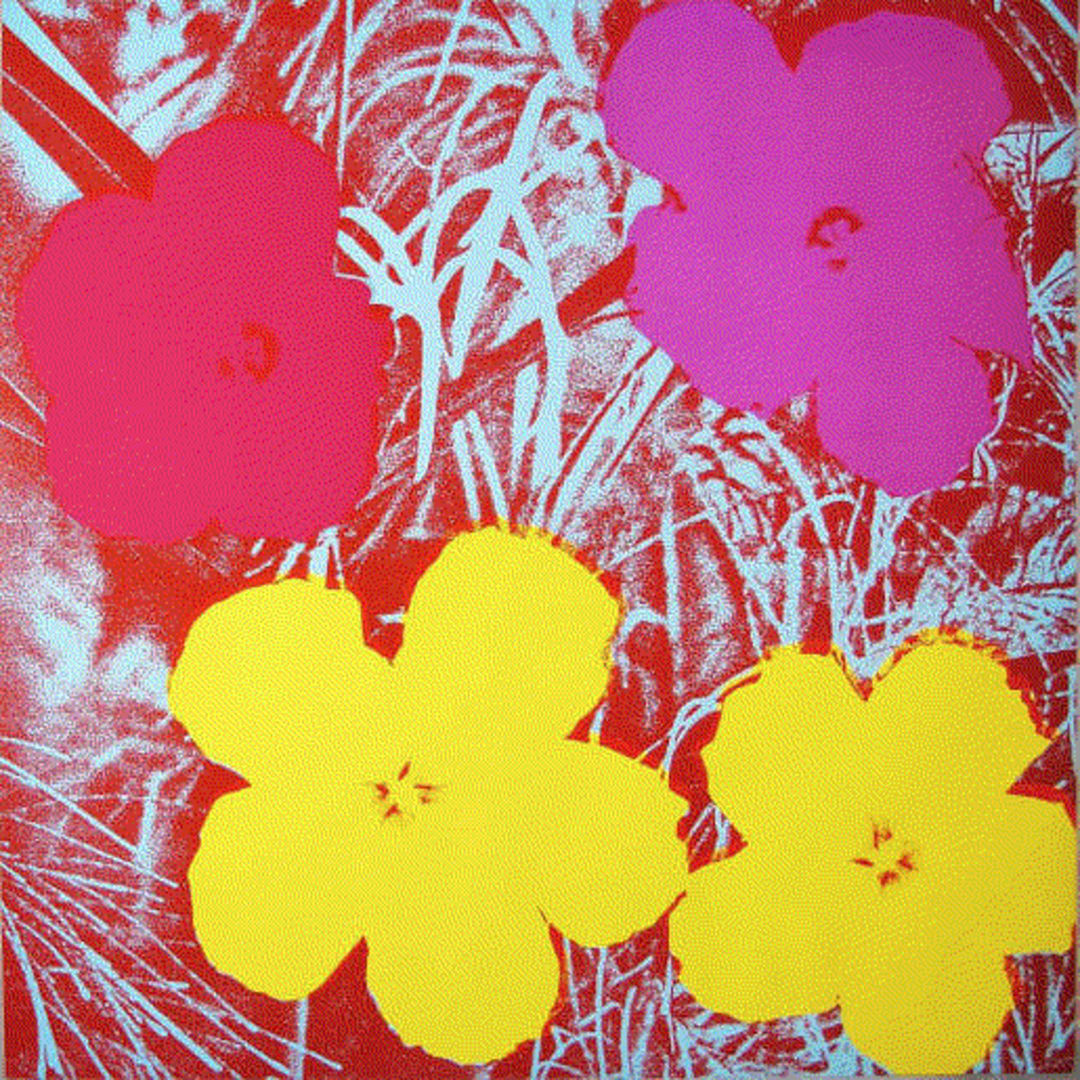 Andy Warhol FLOWERS (FS II.71) FROM PORTFOLIO OF 10 FLOWERS, 1970 Screenprint on Paper 36 x 36 in 91.4 x 91.4 cm Edition of 250 Available at VFA