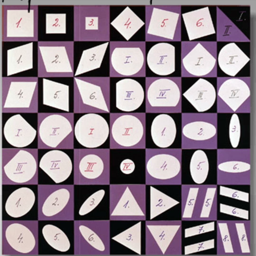 Victor Vasarely’s Alphabet Plastique
