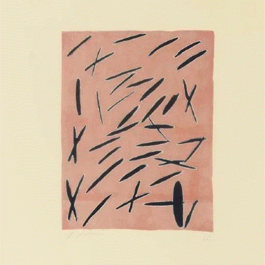 Larry Poons UNTITLED FROM THE TEN FROM LEO CASTELLI PORTFOLIO, 1967 Available at VFA
