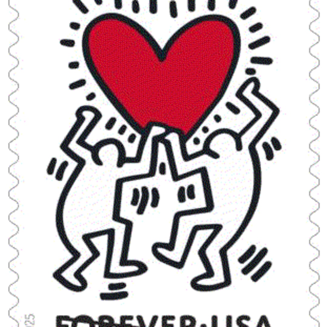 2025 Keith Haring Love Stamp