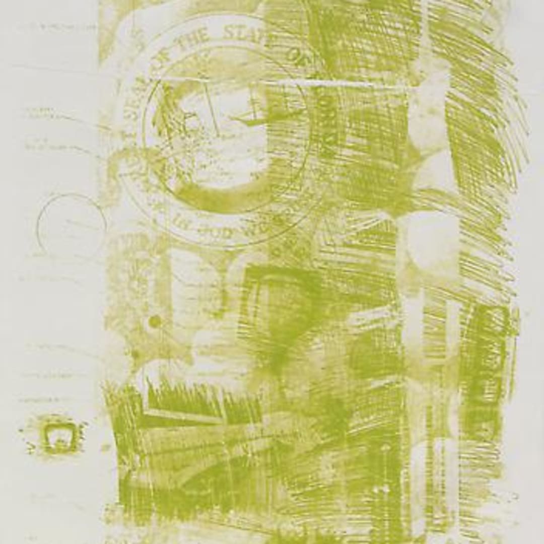 Robert Rauschenberg Marsh from the (Stoned Moon series), 1969 Lithograph, 35-1/2 X 25 in., Edition of 60