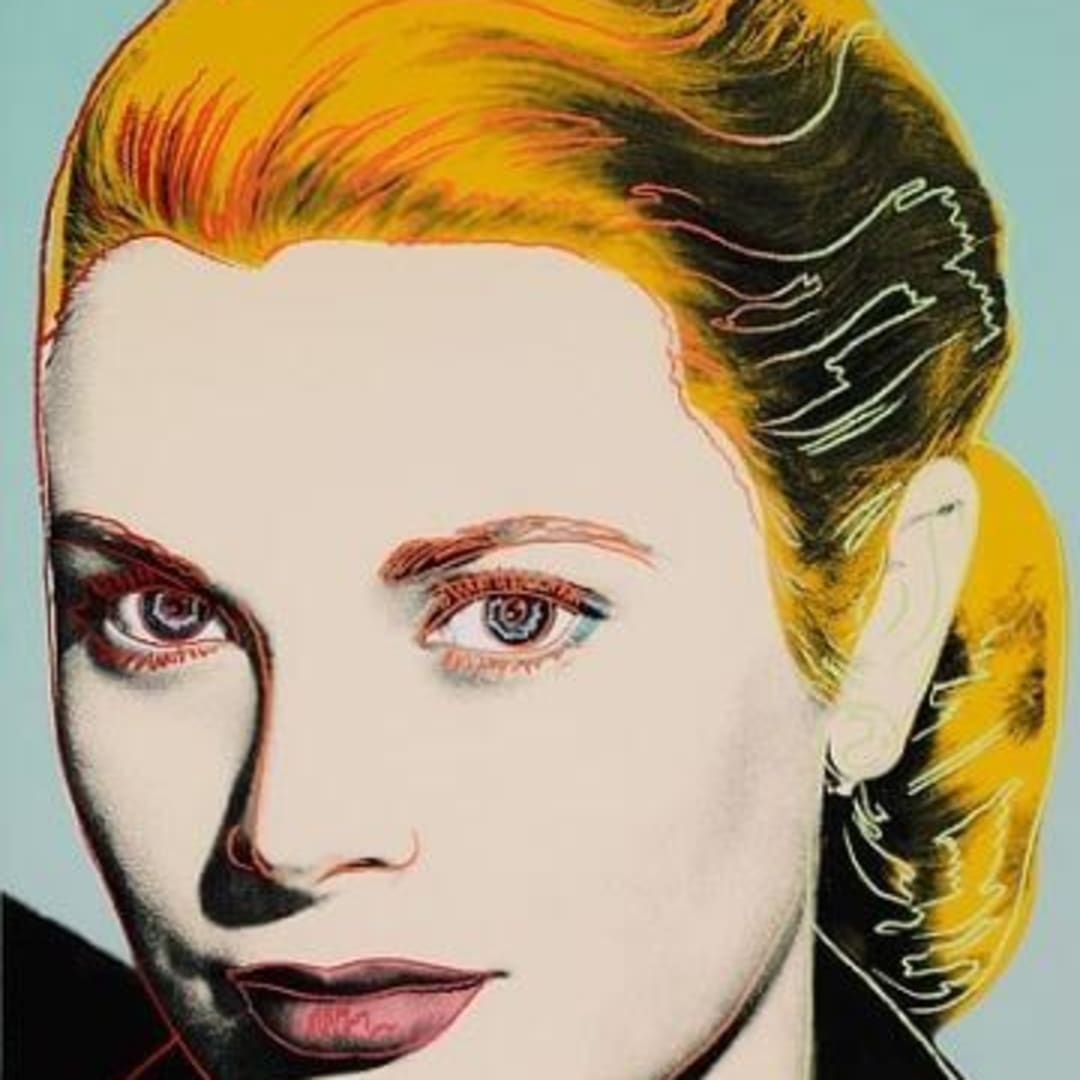 Andy Warhol Grace Kelly, 1984 Screenprint 40h X 32w in. Edition of 225 For sale at VFA