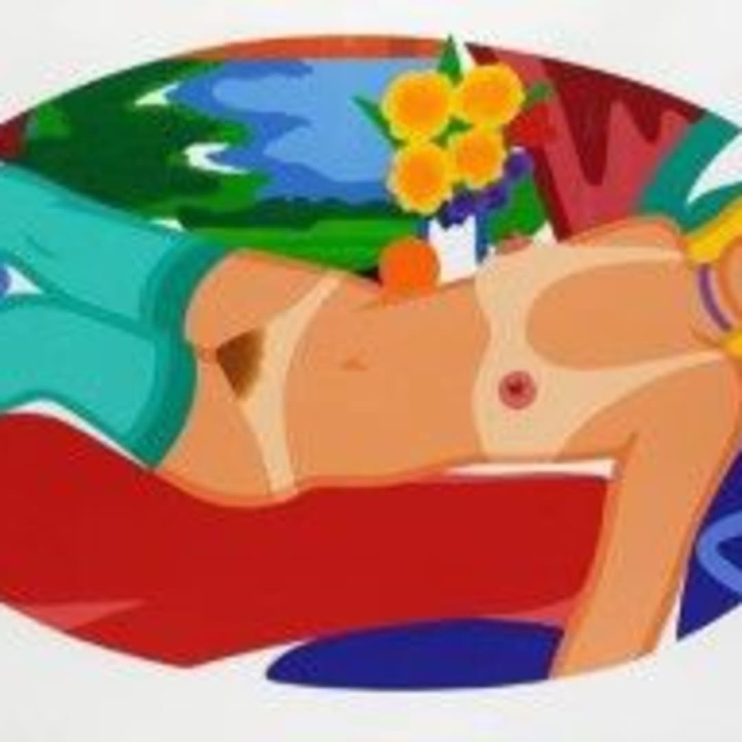 Available at VFA: Tom Wesselmann Beautiful Bedroom Kate, 1996 Screenprint, 41 X 52.75 in., Edition of 90