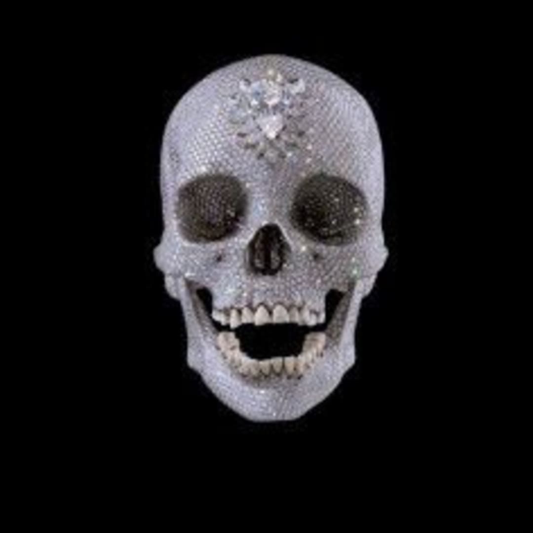 Damien Hirst For the Love of God, 2007 Platinum, diamonds and human teeth 6.8 x 5 x 7.5 in
