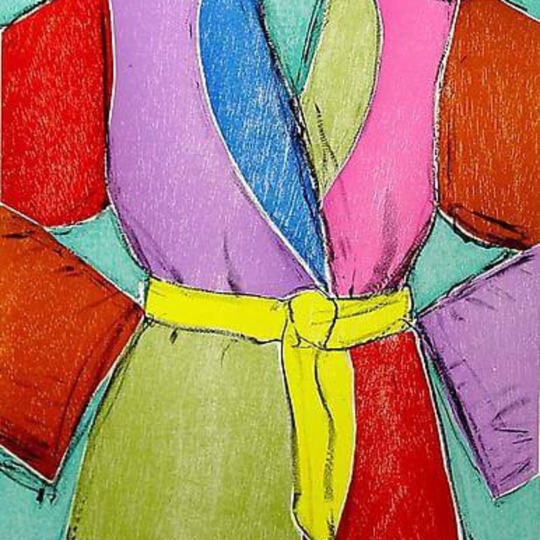 Jim Dine The Yellow Belt, 2005 Lithograph in 11 colors 25.5h X 19.5w in. Edition of 200 For sale at VFA