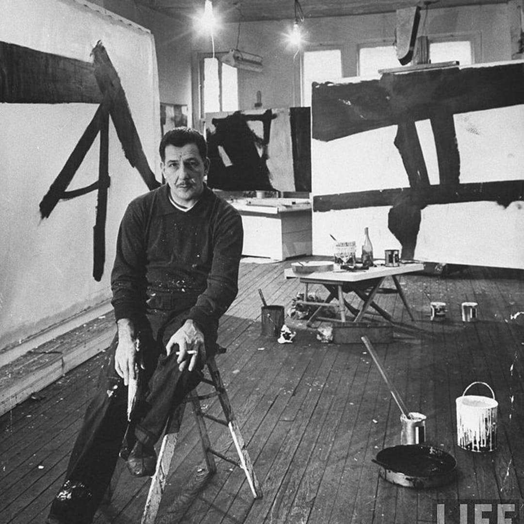 Franz Kline in his Studio, Life Magazine