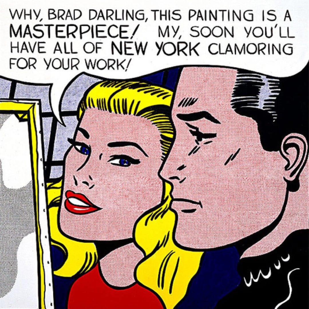 Roy Lichtenstein Masterpiece, 1962