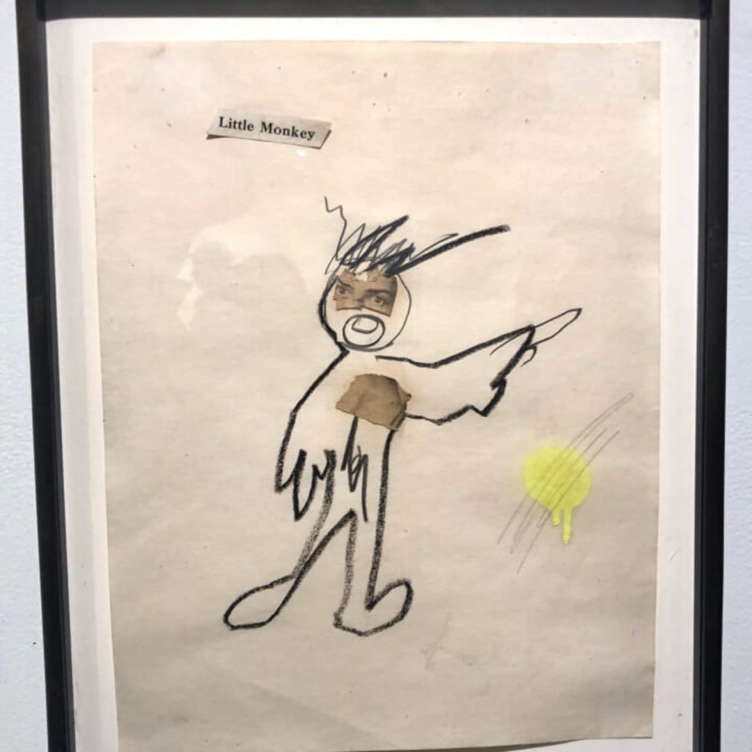 Jean-Michel Basquiat Little Monkey. 1979 Jane Diaz Collection