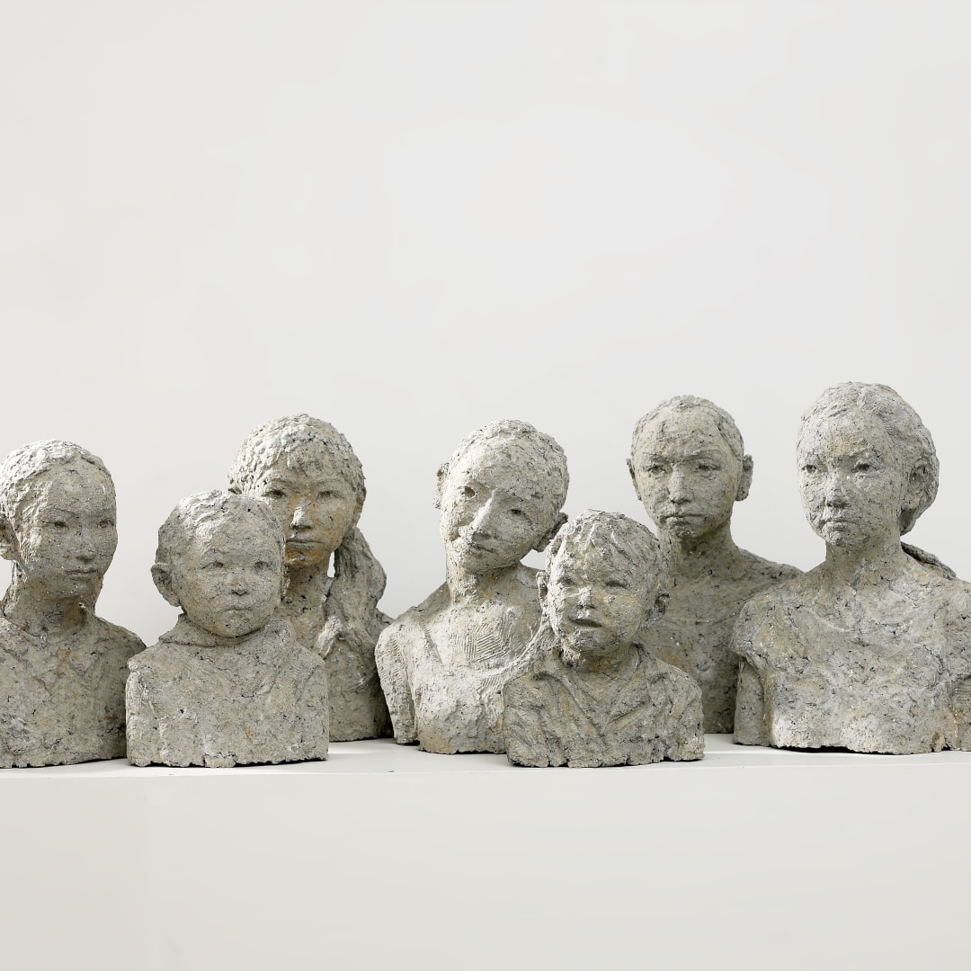 陈秋林Chen Qiulin，我的30年 My Thirty Years，废纸，雕塑 Paper Pulp，Sculpture，2008