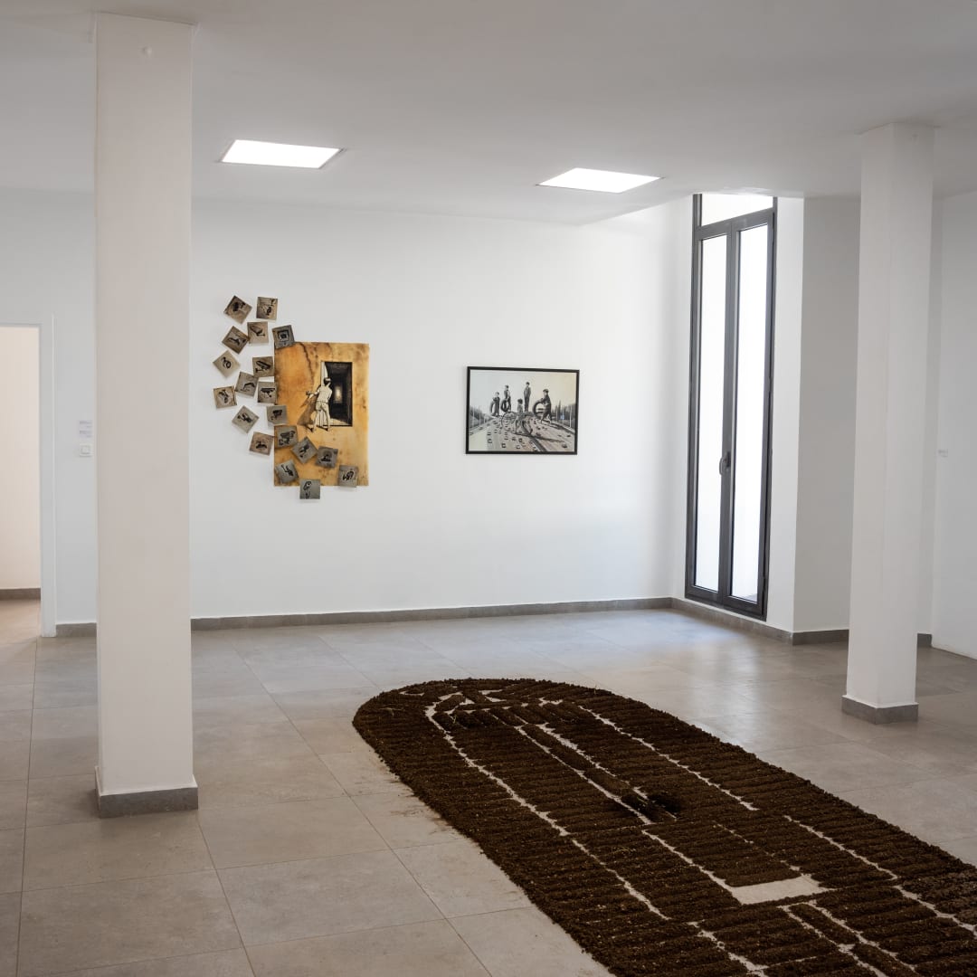 Vue de la galerie à Dakar, 2020