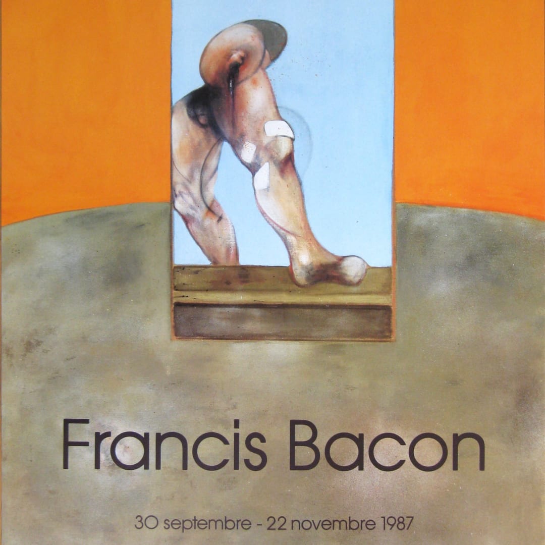 Francis Bacon, Galerie Lelong Exhibition Poster, 1987
