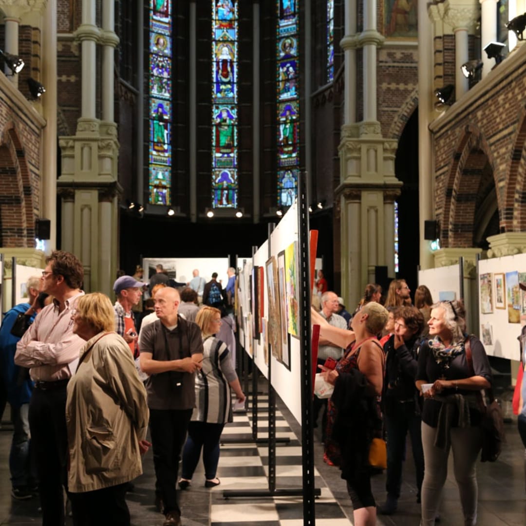Gerard Byrne exhibiting at Pintar Rapido Amsterdam, Posthoornkerk, September 2016