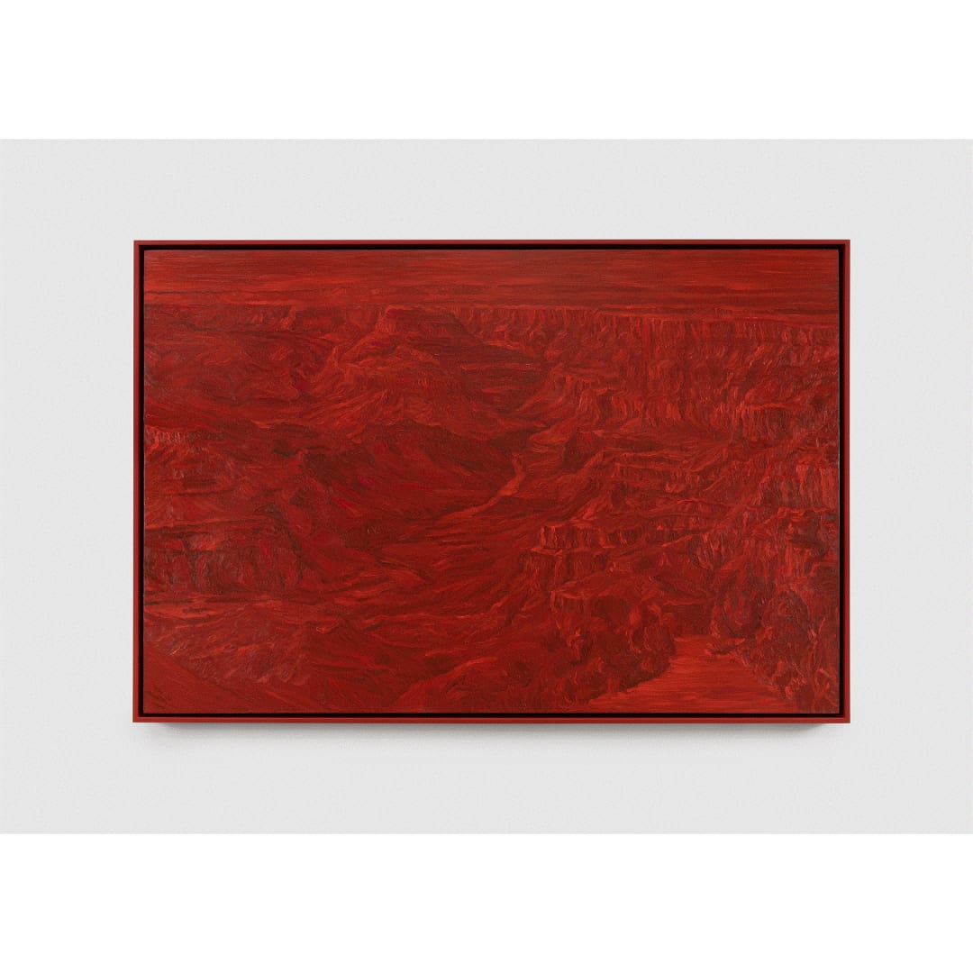 Cynthia Daignault Monochrome (Grand Canyon), 2022 Oil on linen 40 x 60 inches