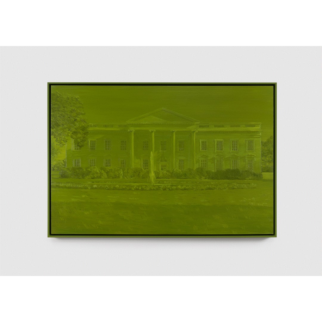 Cynthia Daignault Monochrome (White House), 2022 Oil on linen 40 x 60 inches