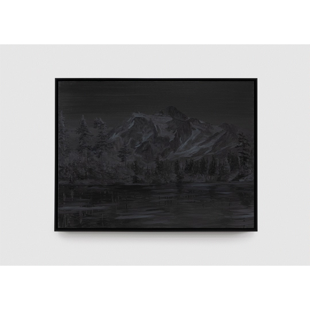 Cynthia Daignault Monochrome (Picture Lake), 2022 Oil on linen 30 x 40 inches