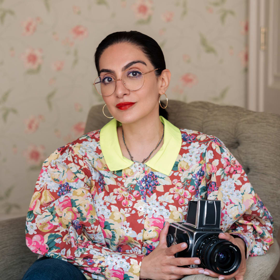 Lamya Gargash Portrait. Photo by Pam Kay