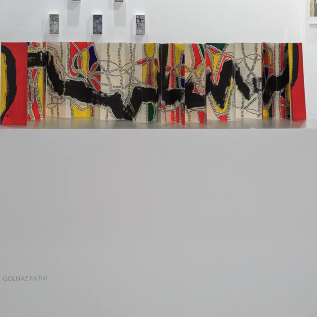 Golnaz Fathi, Art Dubai, Installation view, 2015