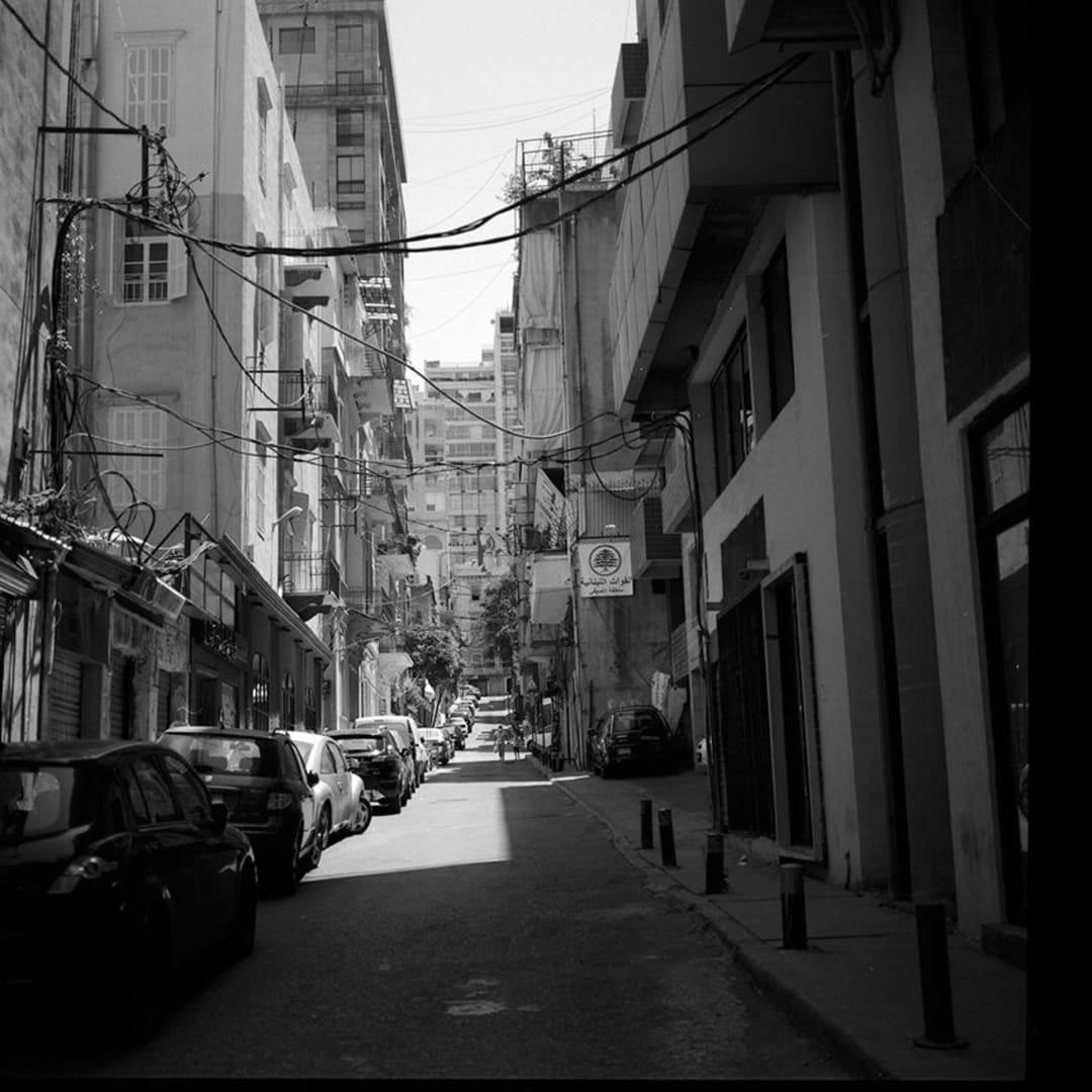 Lamya Gargash, Alleyway, Beirut, Lebanon, 2021, Archival Inkjet Print, 40.00 x 40.00 cm, Edition of 8, 2AP