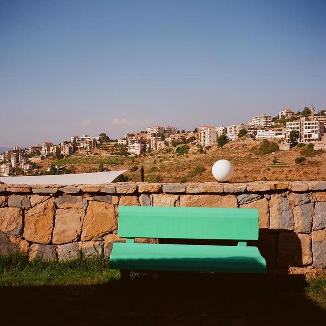Lamya Gargash, Private Estate on the Mountains, Lebanon, 2021, Archival Inkjet Print, 40.00 x 40.00 cm, Edition of 8, 2AP