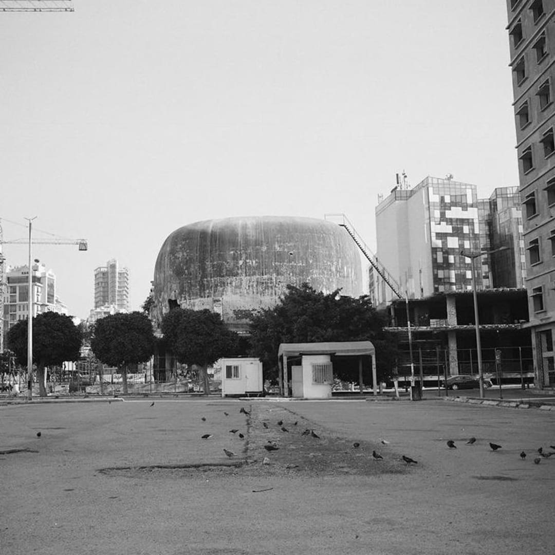 Lamya Gargash, The Egg, Beirut, Lebanon, 2021, Archival Inkjet Print, 40.00 x 40.00 cm, Edition 1 of 8, 2AP