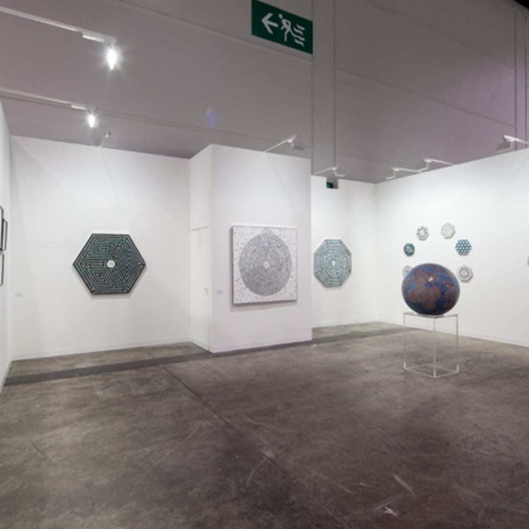 Monir Shahroudy Farmanfarmaian, Installation view at Art Basel Hong Kong 2017