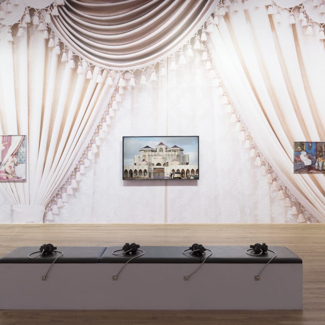 Installation views, Farah Al Qasimi, Artist Room, 2024, Tate Modern. Photo ©️ Tate (Madeleine Buddo).