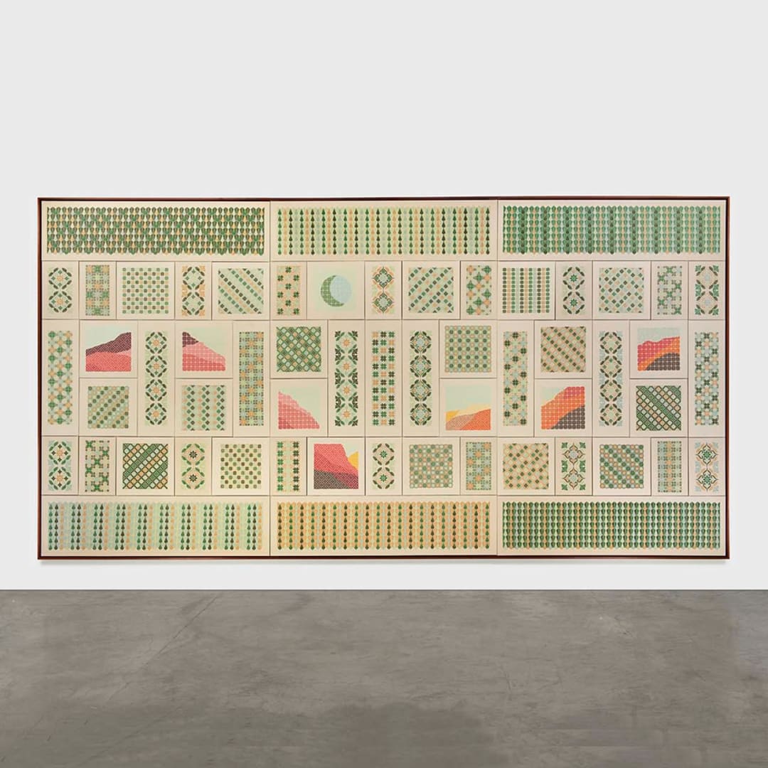Jordan Nassar, Shade of the Cypress, 2023. Photo by Phoebe d'Heurle.
