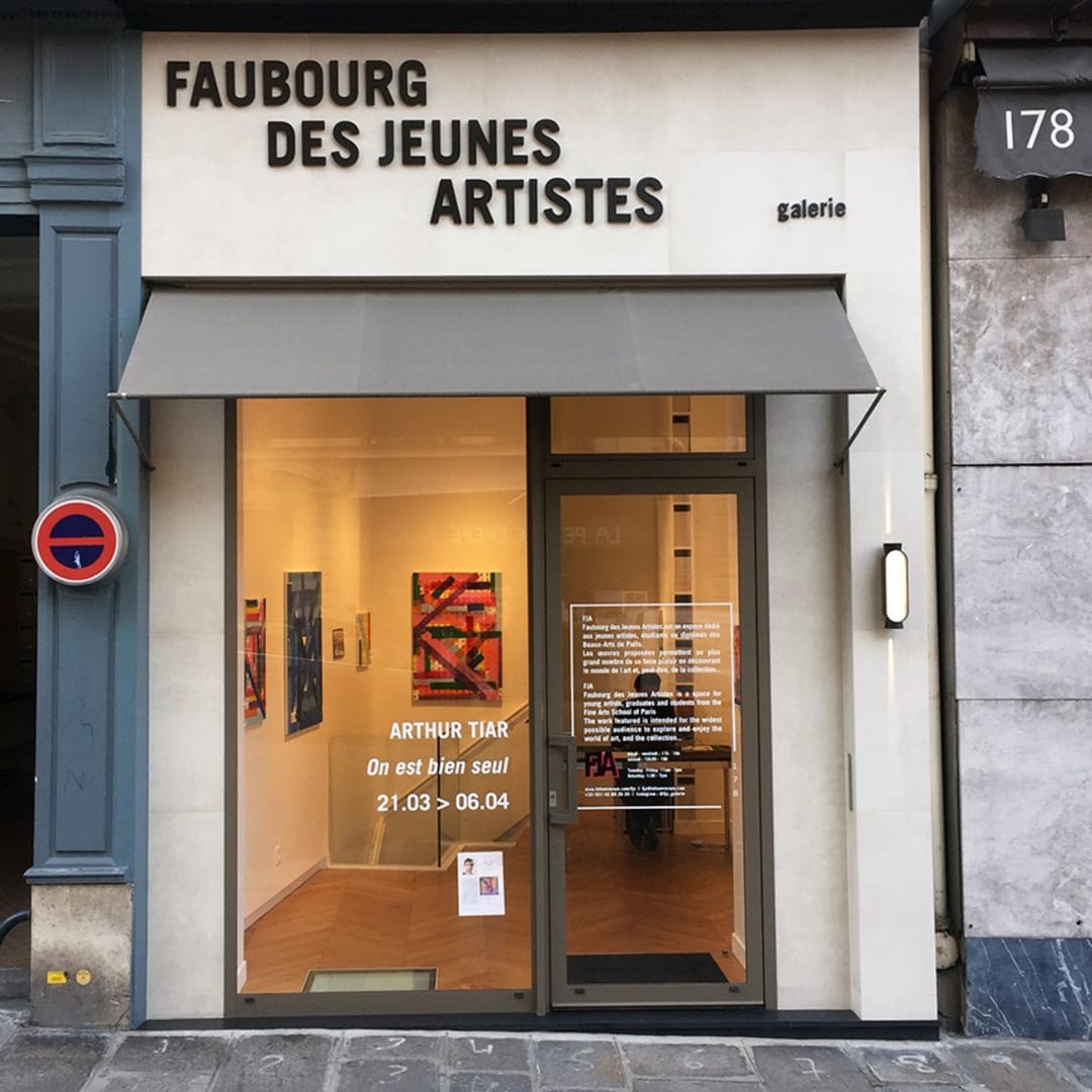 Arthur Tiar, On est bien seuls, Faubourg des Jeunes Artistes, 2019