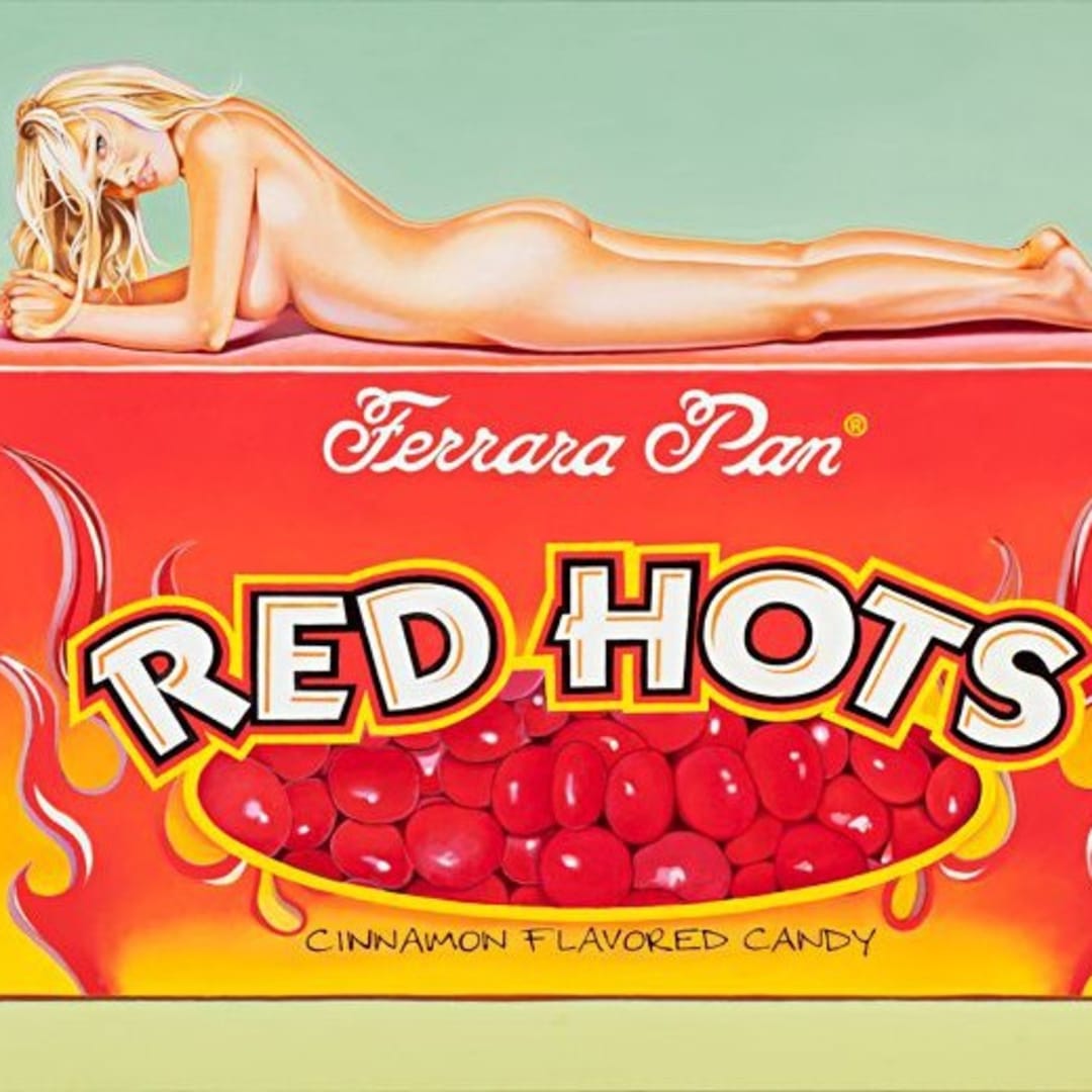 Mel Ramos Red Hots, 2013 Lithograph in 30 colors on Magnani 400g 24.5h X 30.75w in. Edition of 199
