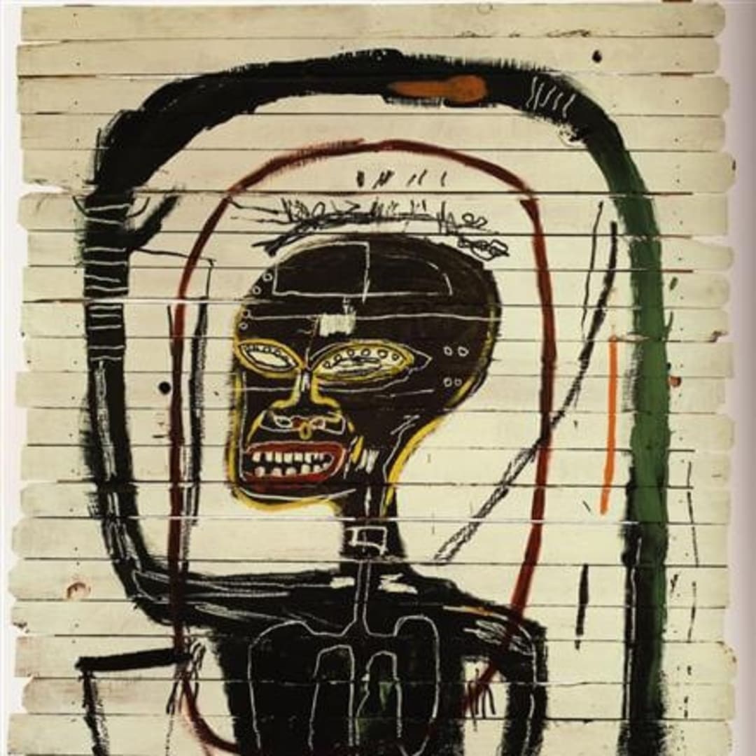 Jean-Michel Basquiat Flexible. 2016 24 color screenprint 60.25 x 45.5 inches /85 For sale at VFA