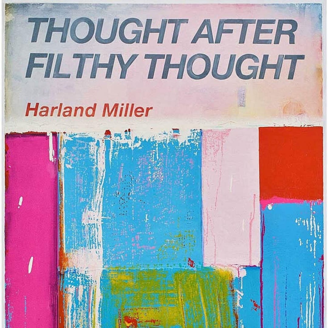 Harland Miller Thought After Filthy Thought, 2019 Etching with Relief printing 58.60h x 35.30w in 74/75 For sale at VFA
