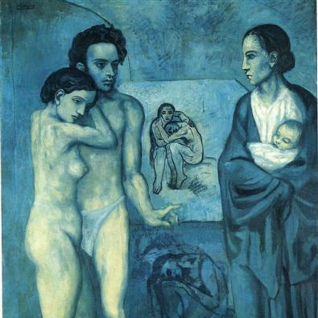 Pablo Picasso. La Vie (Life), 1903 Image: Public Domain