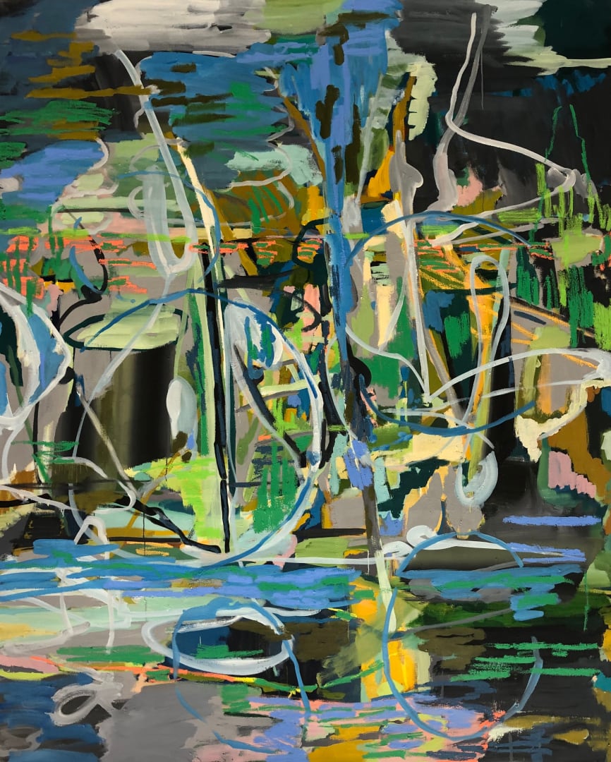 Mark Wright Learg, 2024 Oil on canvas 244 x 198 cm