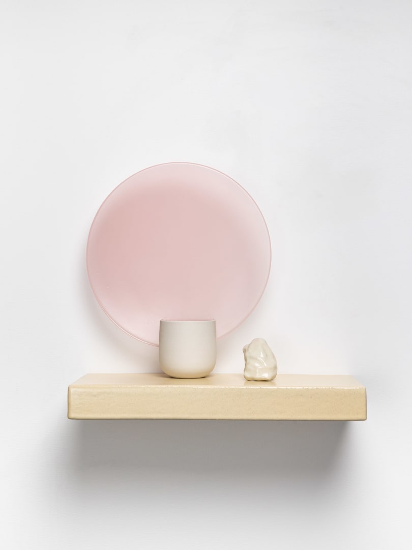 Marie Herwald Hermann and, one's own, 2025 porcelain, stoneware and resin 14 x 16 x 7 inches