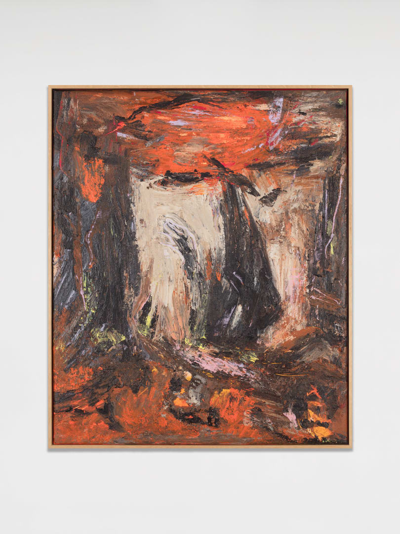 Christopher Kulendran Thomas ft-ckt-24ed056f-0016-st-18-cfg-6.0-seed-8518522001.png, 2024 Acrylic on canvas 23 5/8 x 19 3/4 x 1 1/2 in 60 x 50 x 3.7 cm