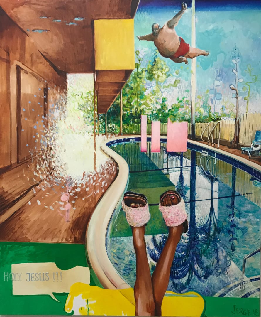 Serge Nyfeler, Crumbling Heaven, 2018