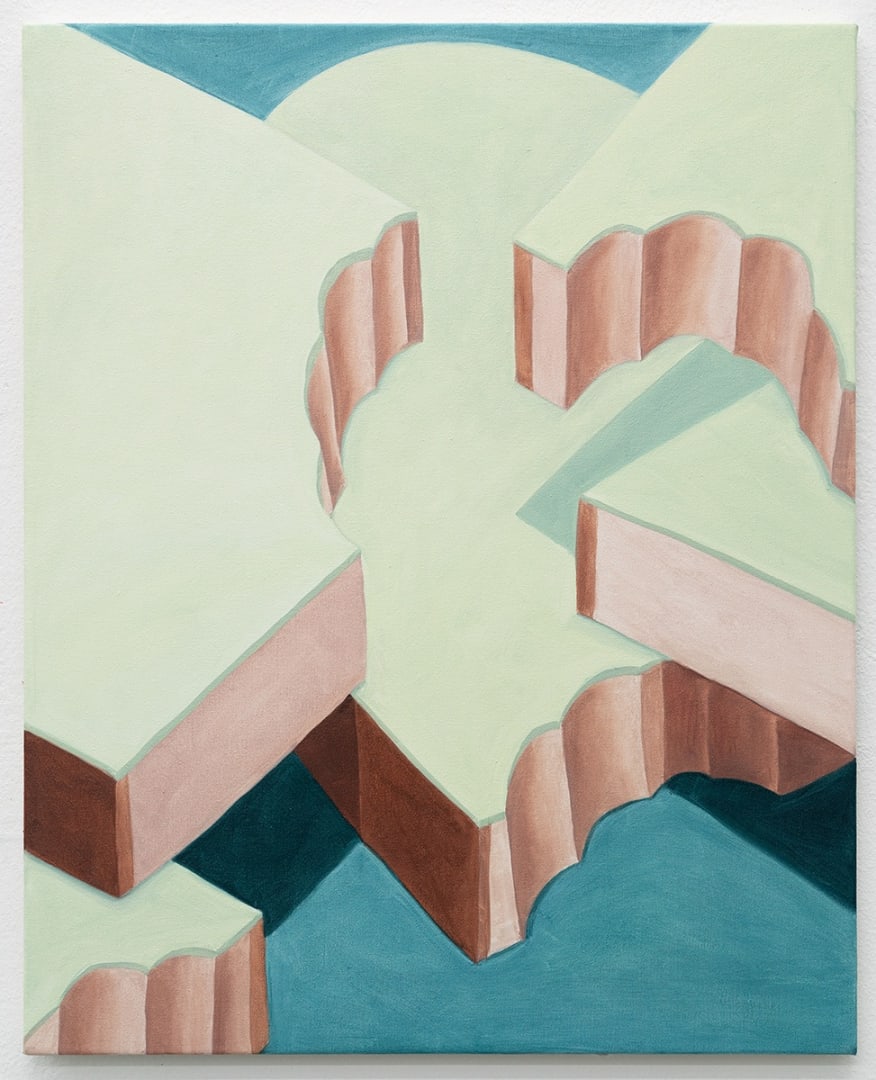 Antonia Rodrian, Traces (Green), 2023