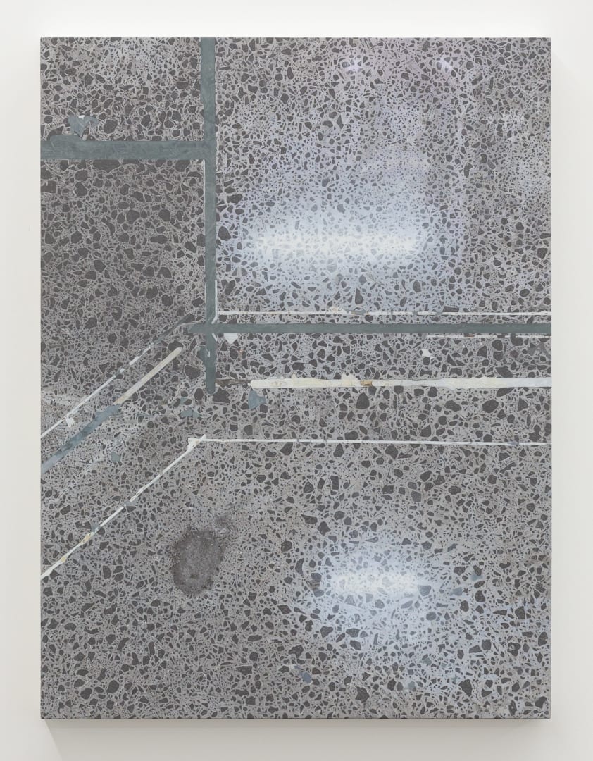 Ruth Cleland Concrete Floor 3, 2025 Acrylic on board 80 x 60 cm 31 1/2 x 23 1/2 in