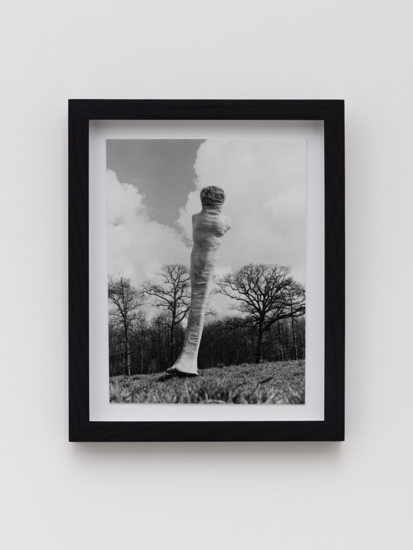 Alina Szapocznikow No gravity, a tribute to Komarow (documentation of the performance), 1967 Photographic print 16 x 12 cm