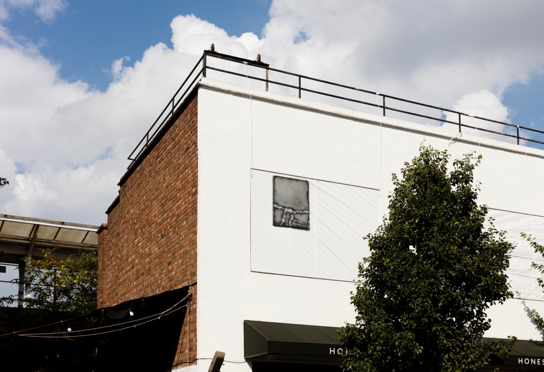 Piotr Bury Lakomy Untitled (Spider House), 2016 Aluminium honeycomb, insulation foam, paint 86 x 70 cm