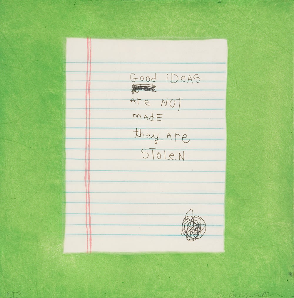 Squeak Carnwath, Good Ideas, 2006