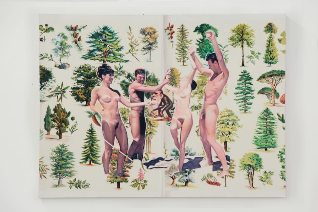 Rafael Carneiro Pelados, 2020 Óleo sobre tela | Oil on canvas 150 x 200 cm | 59.06 x 78.74 in