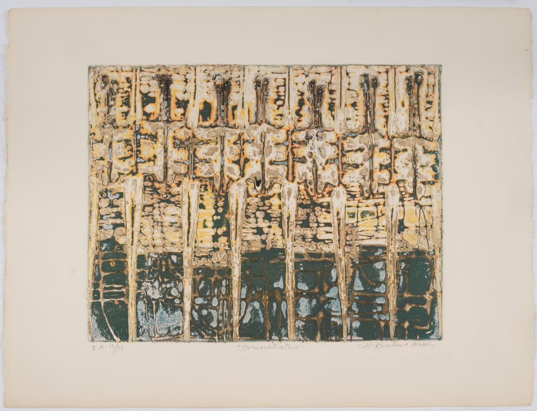 ArtReview : Krishna Reddy’s World of Dynamic Processes