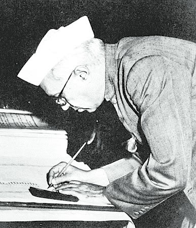 The Telegraph : Mellow light in a dark room